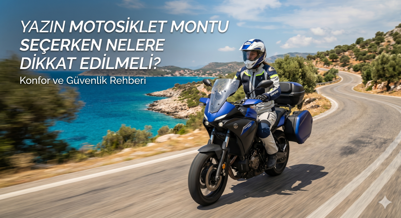 Yazın motosiklet montu seçerken nelere dikkat edilmeli?