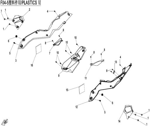 Yan Arka Üst Grenaj