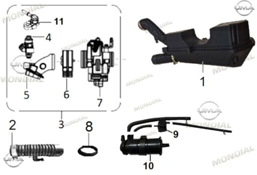 Hava Filtresi ve Enjeksiyon Grubu