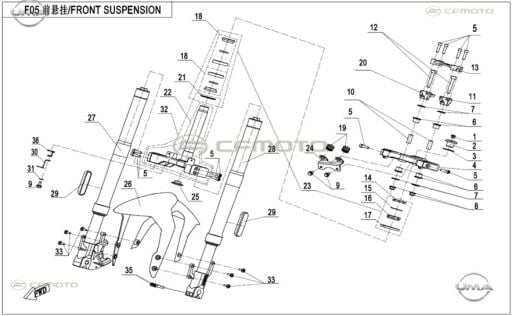 Ön Maşa ve Ön Amortisörler