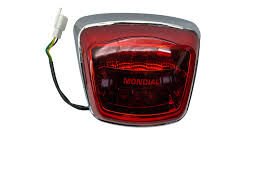 Mondial Wing 50 Arka Stop Gümüş Çerçeve