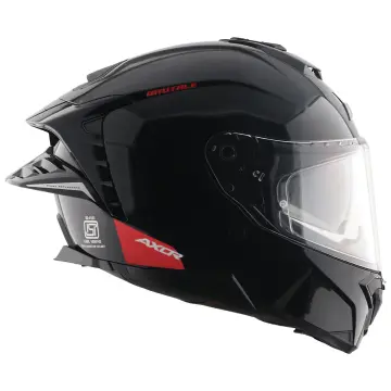 Axor Brutale SC Motosiklet Kaskı Siyah