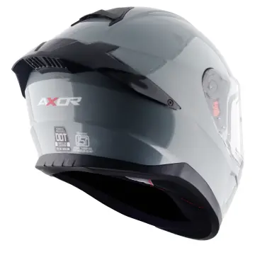 Axor Saber SC Motosiklet Kaskı Nardo Gri S
