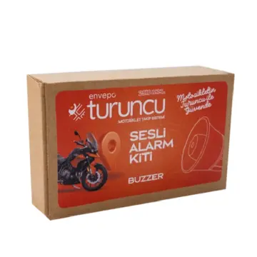 Envepo Turuncu Sesli Alarm Kiti Buzzer