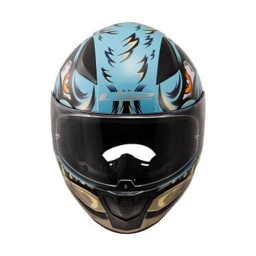 LS2 Rapid 2 Neo Motosiklet Kaskı Mavi Mor