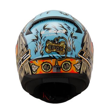 LS2 Rapid 2 Neo Mavi Mor Kask S