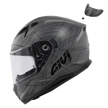 Givi 50.7 Phobia Motosiklet Kaskı Mat Titanyum Siyah