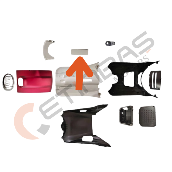 Mondial Turismo İskelet Numarası Kapağı Gri