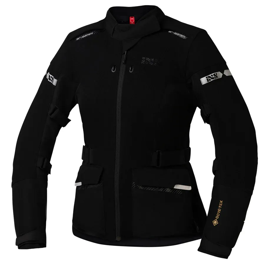 IXS Horizon GTX Gore-Tex Motosiklet Montu Kadın Siyah