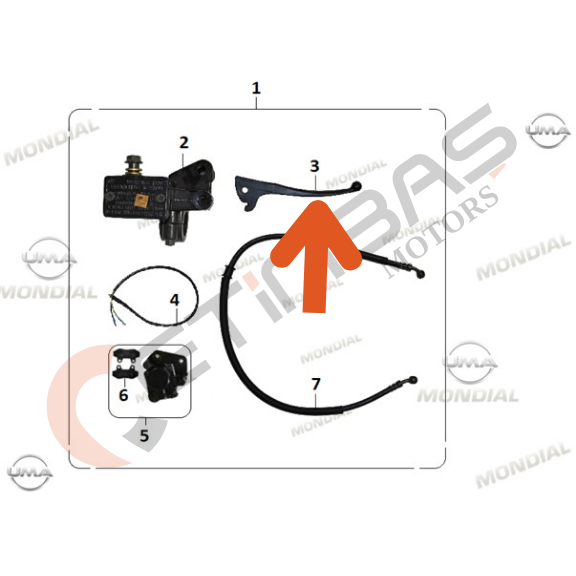 Mondial Turismo Ön Fren Levyesi