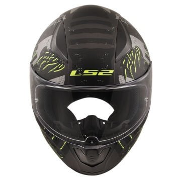 LS2 Rapid 2 Pirates Titanium Kask