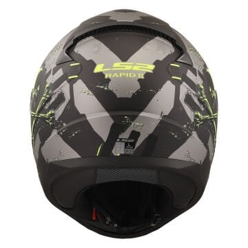 LS2 Rapid 2 Pirates Titanium Kask