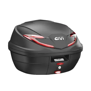 GIVI Topcase 36L Siyah Kırmızı Reflektörlü Motosiklet Çantası