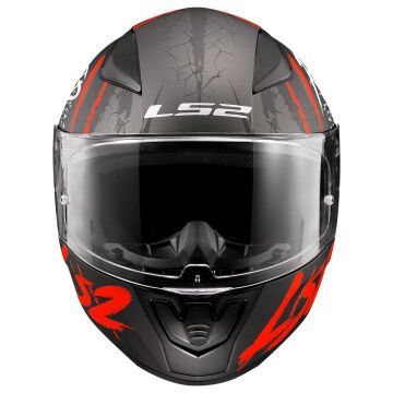 LS2 Rapid 2 Raven Motosiklet Kaskı Mat Siyah Neon Sarı