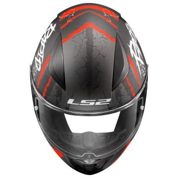 LS2 Rapid 2 Raven Mat Siyah Gri Neon Sarı Kask XXL