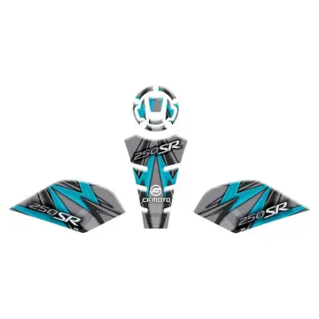 CF Moto 250SR Tank Pad Set 10