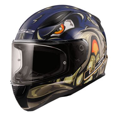 LS2 Rapid 2 Spox Mavi Gri Kask XXL