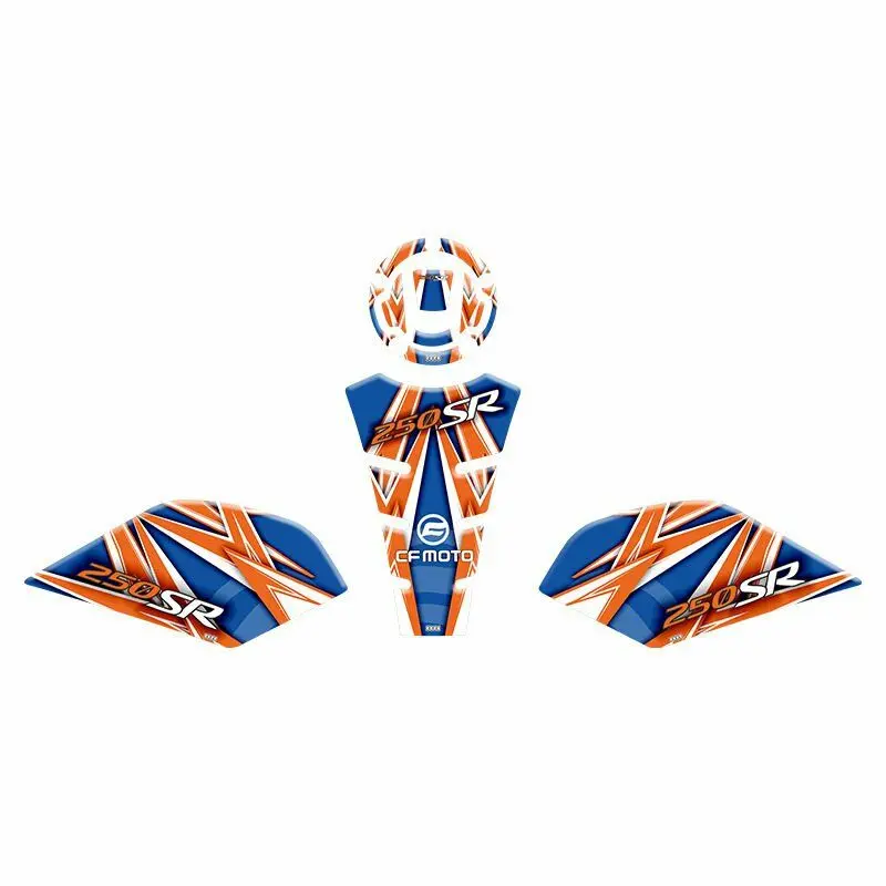 CF Moto 250SR Tank Pad Set 8