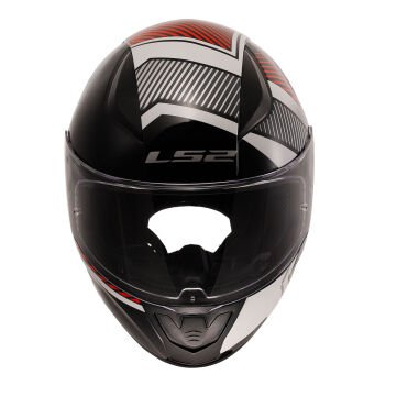 LS2 Rapid 2 Extra Motosiklet Kaskı Beyaz Kırmızı 3XL