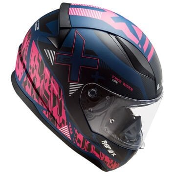 LS2 Rapid 2 Xtreet Motosiklet Kaskı Mor