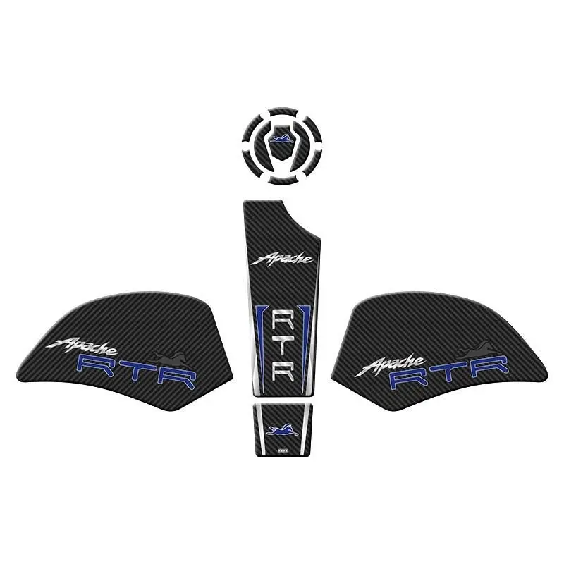 TVS Apache RTR 200 Tank Pad Set 3