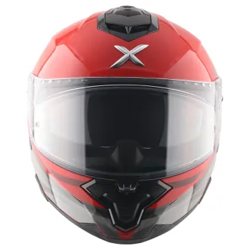 Axor Brutale Surges Siyah Kırmızı Motor Kaskı XS