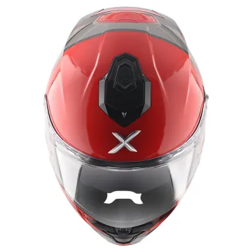 Axor Brutale Surges Siyah Kırmızı Motor Kaskı