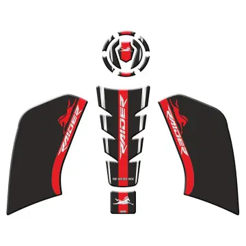 TVS Raider 125 Tank Pad Set 6