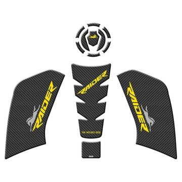 TVS Raider 125 Tank Pad Set 3