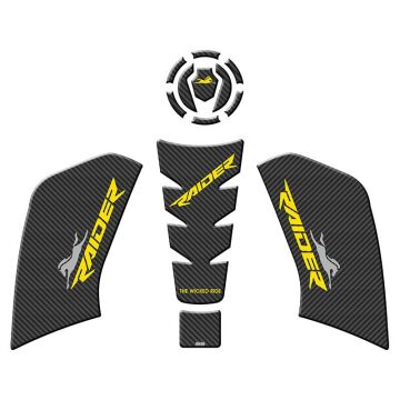 TVS Raider 125 Tank Pad Set 3