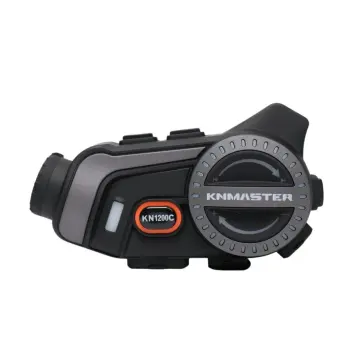 KNMASTER KN1200C PRO Kameralı Motosiklet Kask Bluetooth İnterkom Kulaklık Seti