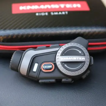KNMASTER KN1200C PRO Kameralı Motosiklet Kask Bluetooth İnterkom Kulaklık Seti