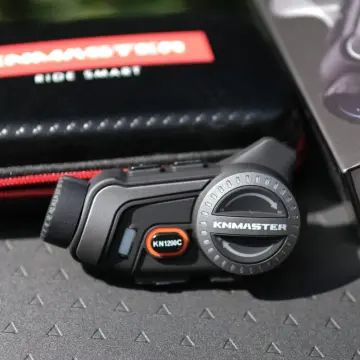 KNMASTER KN1200C PRO Kameralı Motosiklet Kask Bluetooth İnterkom Kulaklık Seti
