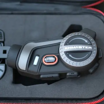 KNMASTER KN1600C PRO Kameralı Motosiklet Kask Bluetooth İnterkom Kulaklık Seti