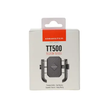 KNMASTER TT-500 Titreşim Önleyicili Motosiklet Telefon Tutucu