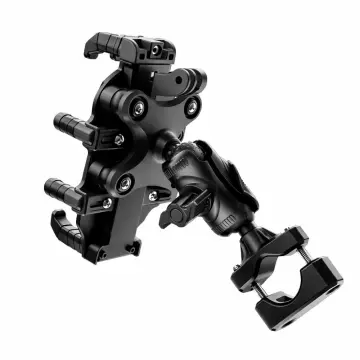 KNMASTER TT-820 Titreşim Önleyicili Motosiklet Telefon Tutucu