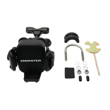 KNMASTER TT-870 Titreşim Önleyicili Motosiklet Telefon Tutucu