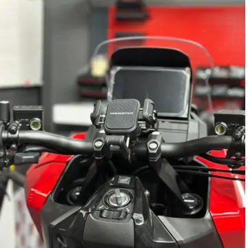 KNMASTER TT-870 Titreşim Önleyicili Motosiklet Telefon Tutucu
