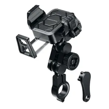 KNMASTER TT-890L Titreşim Önleyicili Motosiklet Telefon Tutucu