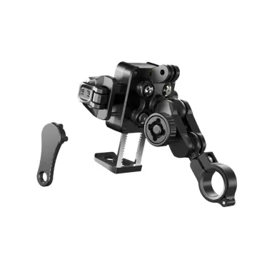 KNMASTER TT-890L Titreşim Önleyicili Motosiklet Telefon Tutucu