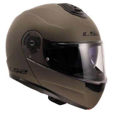 LS2 Strobe 2 Motosiklet Kaskı Mat Kum S