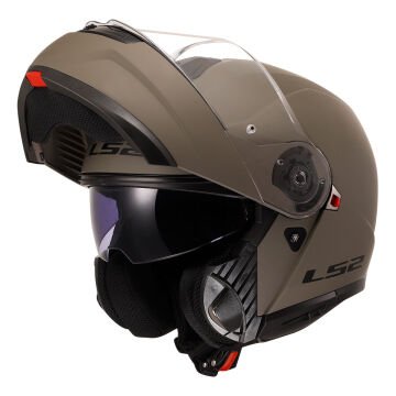 LS2 Strobe 2 Motosiklet Kaskı Mat Kum S