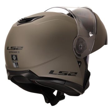 LS2 Strobe 2 Motosiklet Kaskı Mat Kum S
