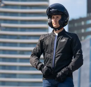 LS2 Breeze Motosiklet Montu Siyah 3XL