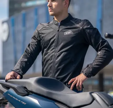 LS2 Breeze Motosiklet Montu Siyah S