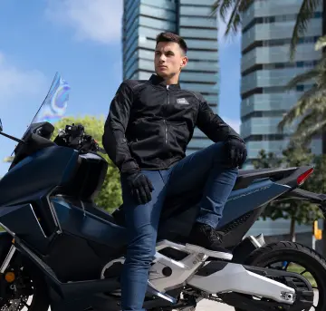 LS2 Breeze Motosiklet Montu Siyah S