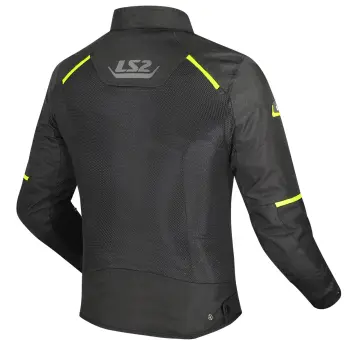 LS2 Breeze Motosiklet Montu Siyah Neon Sarı L
