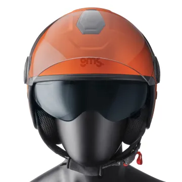 GMS Gelato Yarım Kask Tüm Renkler L - Pesca & Portakal