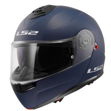 LS2 Strobe 2 Mat Navy Mavi Kask S