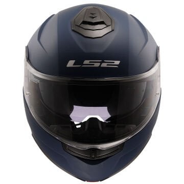LS2 Strobe 2 Mat Navy Mavi Kask XXL